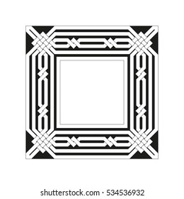 Celtic pattern. Element of Celtic or Irish ornament