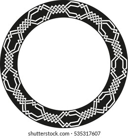 Celtic pattern. Element of Celtic or Irish ornament