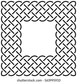 Celtic pattern. Element of Scandinavian or Celtic ornament