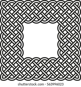 Celtic pattern. Element of Scandinavian or Celtic ornament