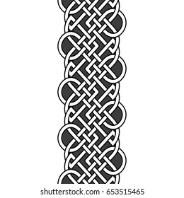 Celtic pattern. Element of Scandinavian or Celtic ornament