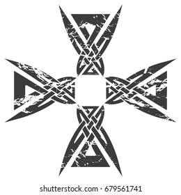 Celtic pattern. Element of Scandinavian or Celtic ornament