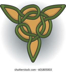 Celtic pattern. Infinity symbol. Pattern for Scandinavian or Celtic ornament. Vector illustration EPS10