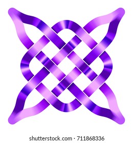 Celtic Pattern - Vector Ancient Pagan Scandinavian Sacred Knotwork Symbol