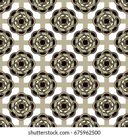 Celtic pattern vector based on the circle