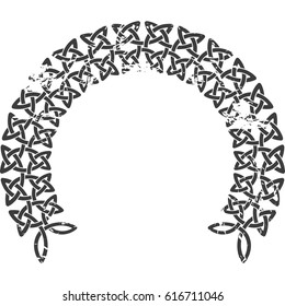 Celtic pattern. Vector illustration as element of Scandinavian or ornament