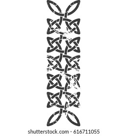 Celtic pattern. Vector illustration as element of Scandinavian or ornament