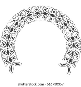 Celtic pattern. Vector illustration as element of Scandinavian or Celtic ornament