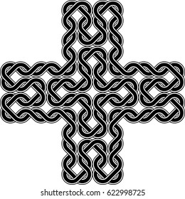 Celtic pattern. Vector illustration as element of Scandinavian or Celtic ornament