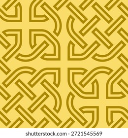 Celtic patterns of seamless decorative Norse line art designs, set against an endless background of intertwined Anglo-Saxon knots.