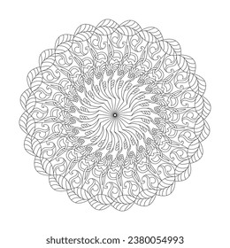 Celtic Sacred elegance adult mandala coloring book page for kdp book interior. Peaceful Petals, Ability to Relax, Brain Experiences, Harmonious Haven, Peaceful Portraits, Blossoming Beauty mandala