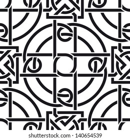 Celtic seamless pattern