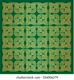 Celtic seamless pattern.