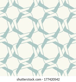 Celtic seamless pattern. Abstract vintage geometric wallpaper. Vector illustration
