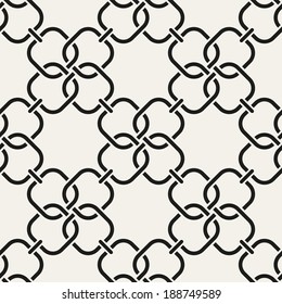 Celtic seamless pattern. Abstract vintage geometric wallpaper. Vector illustration