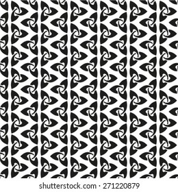 Celtic seamless pattern, abstract vintage geometric wallpaper. Vector illustration