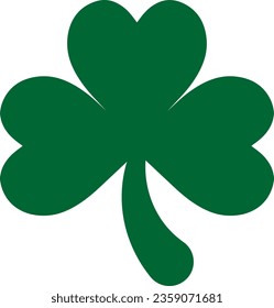 Celtic Shamrock Clover Ireland Irish Saint Patrick Christian Holy Trinity Shape Background Pattern Logo Icon Sign Symbol Vector EPS PNG Clip Art No Background 