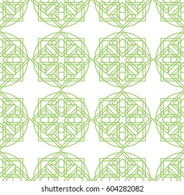 Celtic Shield Frame Green