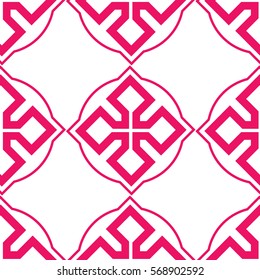 Celtic Shield Fuchsia Quad Frame