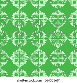 Celtic Shields Bright Green Med