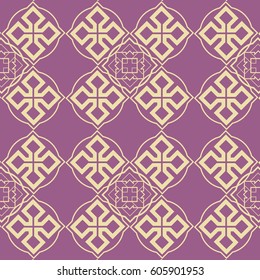 Celtic Shields Gold & Purple