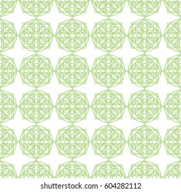 Celtic Shields Pale Green Med