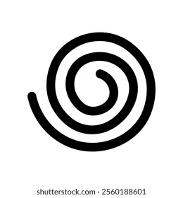 Celtic spiral symbol, vector design