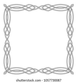 Celtic square frame.