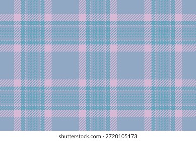 Tejido celta sin costuras, tartán de Vector a cuadros al azar. Fondo tradicional del patrón de la tela escocesa de la textura en la paleta de colores pastel y claros.