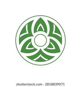 Celtic Trinity Knot Icon, Triquetra Ring Symbol Vector
