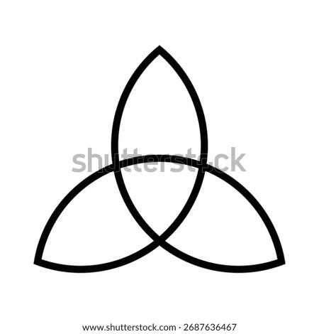 Celtic Trinity Knot, Triquetra Logo