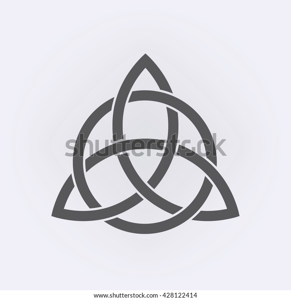 Celtic Trinity Knot Vector Illustration Stock Vector (Royalty Free ...