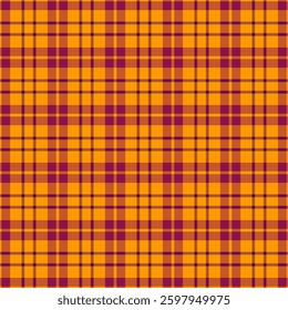 Celtic vector check plaid, store texture background textile. Vichy fabric tartan seamless pattern in bright and pink colors palette.