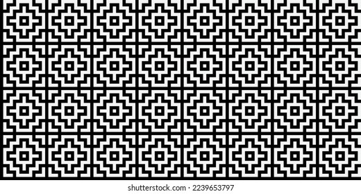 Celtic vector seamless braided ornaments pattern. Medieval traditional symbols vector illustration. 