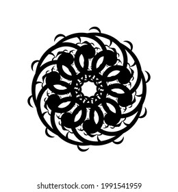Celtics round ornament. Good for menus, tattoos, prints and postcards.