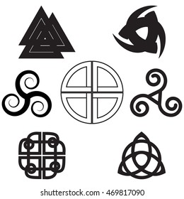 Celts Symbols Stock Vector (Royalty Free) 469817090 | Shutterstock