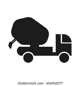 cement car icon, can be used for web and mobile design