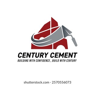 Cement Company Logo for Building