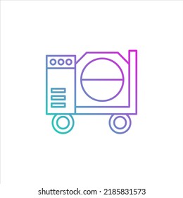 cement grinding vector for website symbol icon presentation