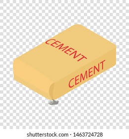 Cement icon. Isometric illustration of cement vector icon for web