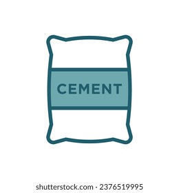 cement icon vector design template simple and clean