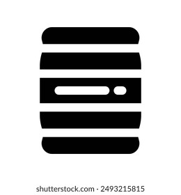 Icono de cemento. Icono de glifo de Vector para su Sitio web, móvil, presentación y diseño de logotipo.