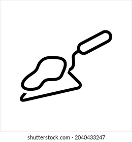 Cement icon vector graphic illustration