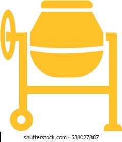 Cement mixer for concrete worker