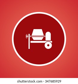 Cement Mixer Icon