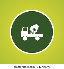 Cement Mixer Icon