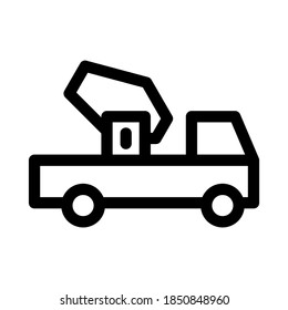 cement mixer icon or logo isolated sign symbol vector illustration - high quality black style vector icons
