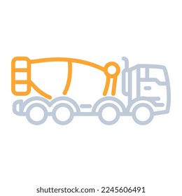 Cement mixer icon, suitable for a wide range of digital creative projects. Happy creating.