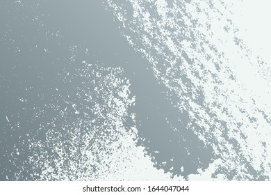 Fondo superpuesto del cemento. Textura gris de angustia. Fondo Beton grunge. Elemento de pared de hormigón secado vacío. Vector EPS10.