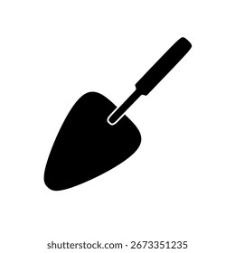 cement scoop icon vector with flat design